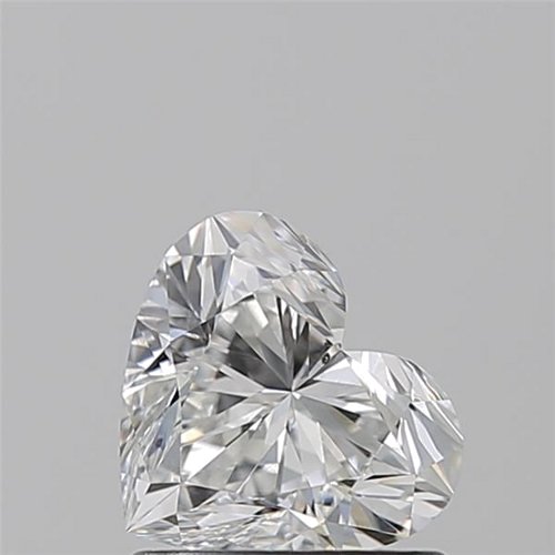 1.01 carat F-SI1 Natūralus Heart Deimantas (1)