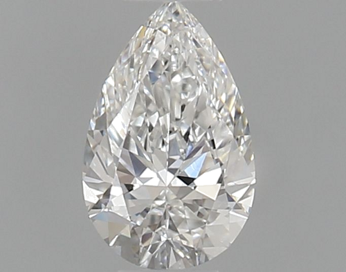 0.34 carat F-SI1 Natūralus Pear Deimantas (1)