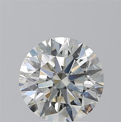 3.18 carat I-SI1 Excellent cut Natūralus Round Deimantas (1)