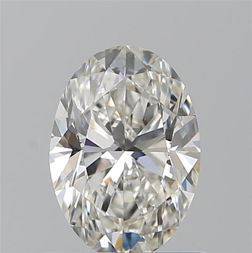 0.9 carat H-VVS2 Natūralus Oval Deimantas (1)