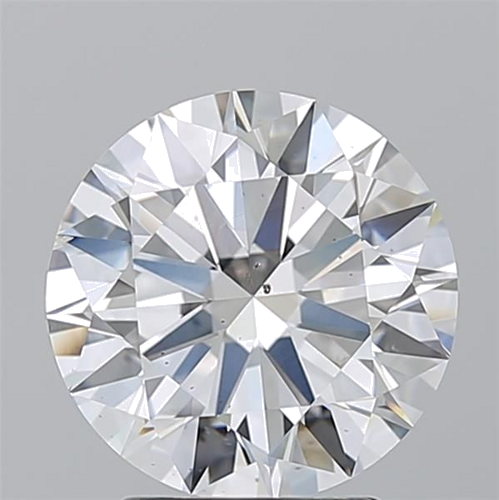3.01 carat F-SI1 Excellent cut Natūralus Round Deimantas (1)
