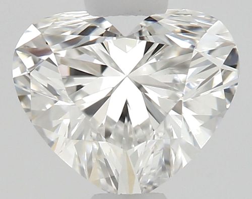0.5 carat F-SI1 Natūralus Heart Deimantas (1)