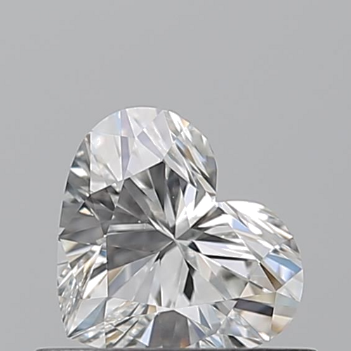 0.51 carat G-VVS1 Natūralus Heart Deimantas (1)