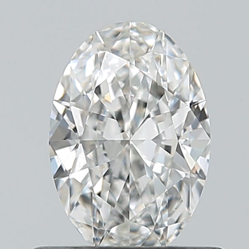 0.5 carat F-VS1 Natūralus Oval Deimantas (1)