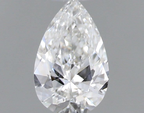 0.3 carat F-SI2 Natūralus Pear Deimantas (1)