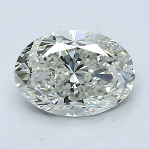 1.5 carat I-SI1 Natūralus Oval Deimantas (1)