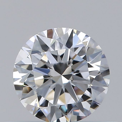 0.44 carat F-VVS2 Excellent cut Natūralus Round Deimantas (1)