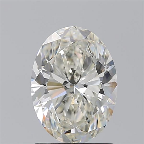 1.51 carat I-VVS2 Natūralus Oval Deimantas (1)