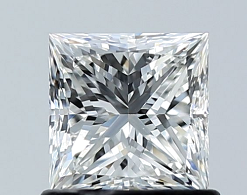 0.9 carat G-VVS2 Natūralus Princess Deimantas (1)