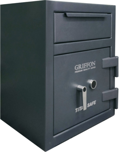 Depozitinis įsilaužimui atsparus seifas „Griffon CLWD II.51.K“ (108 kg) – pažeista pakuotė (4)