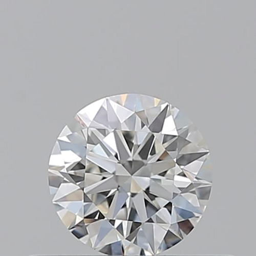 0.38 carat H-VVS1 Excellent cut Natūralus Round Deimantas (1)