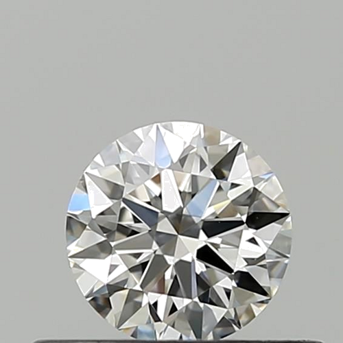 0.35 carat F-VVS2 Excellent cut Natūralus Round Deimantas (1)