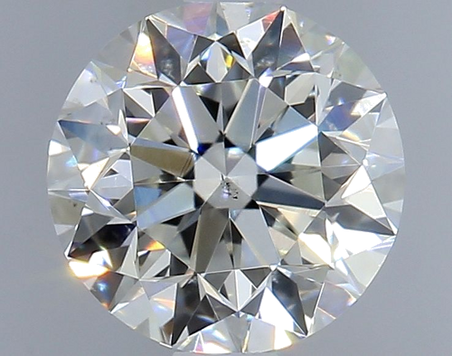 0.9 carat H-SI1 Very Good cut Natūralus Round Deimantas (1)