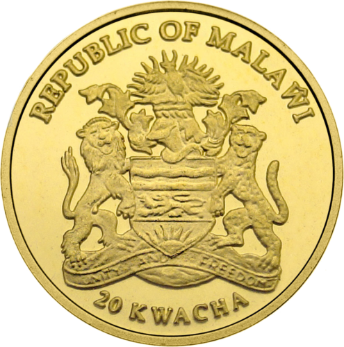 20 Kwacha Malawi 99999 Gold coin (2)
