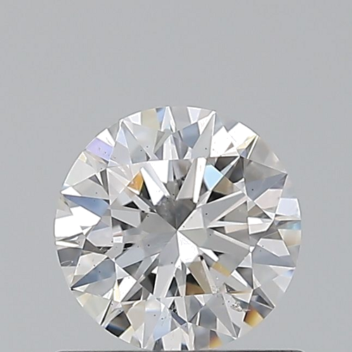 0.57 carat E-SI2 Excellent cut Natūralus Round Deimantas (1)