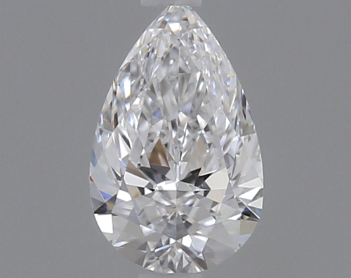 0.3 carat D-VS1 Natūralus Pear Deimantas (1)