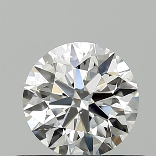 0.51 carat E-SI1 Excellent cut Natūralus Round Deimantas (1)