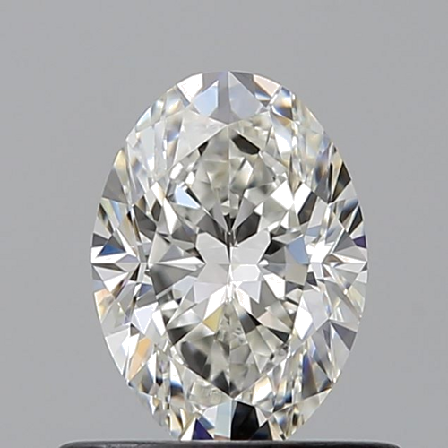 0.6 carat H-VVS2 Natūralus Oval Deimantas (1)