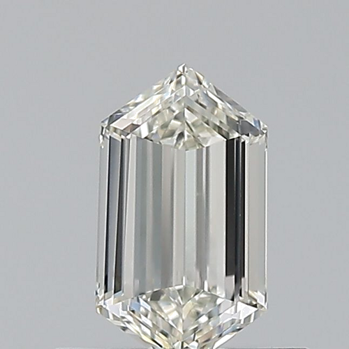 0.51 carat J-VVS1 Natūralus Hexagonal Deimantas (1)