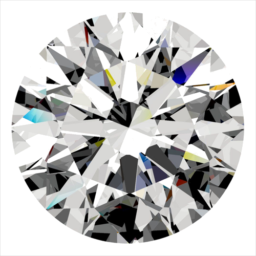 0.3 carat G-VS2 Excellent cut Natūralus Round Deimantas (1)