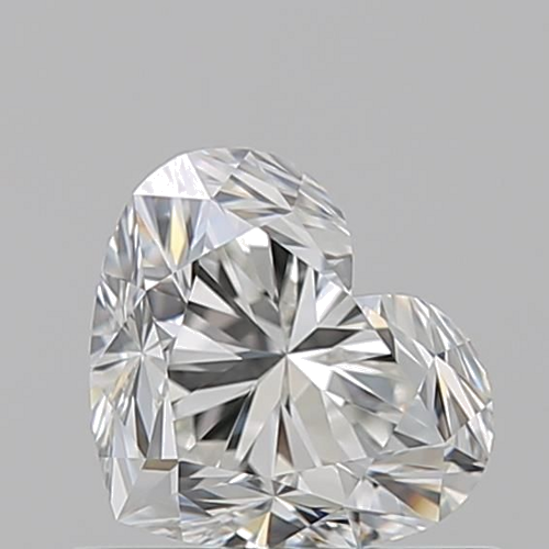 0.7 carat H-VVS2 Natūralus Heart Deimantas (1)
