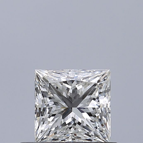 0.51 carat G-VVS1 Natūralus Princess Deimantas (1)
