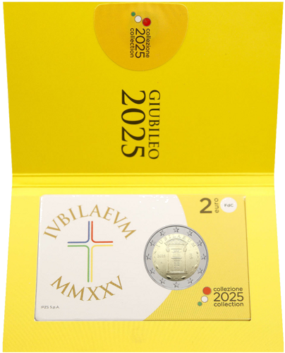 2025 Itālija Jubileja 2 eiro BU monēta (3)