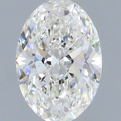 0.53 carat I-VS1 Natūralus Oval Deimantas (1)