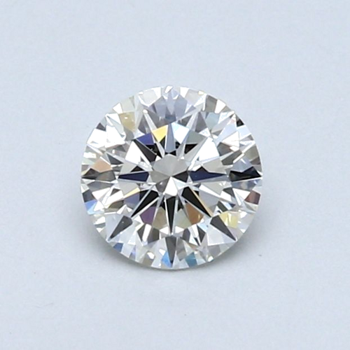 0.48 carat I-VVS2 Very Good cut Natūralus Round Deimantas (1)