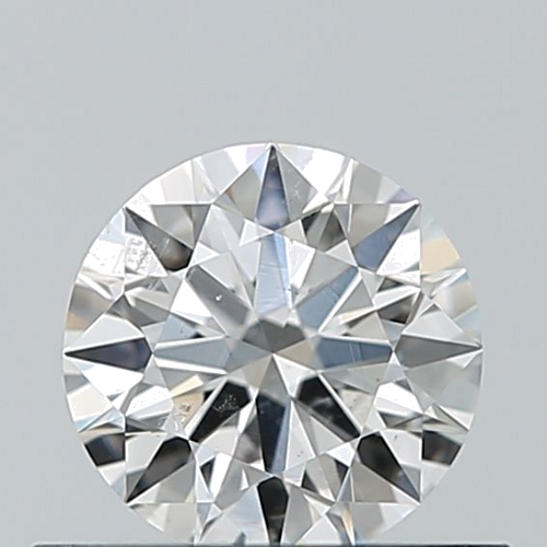 0.5 carat F-SI2 Excellent cut Natūralus Round Deimantas (1)