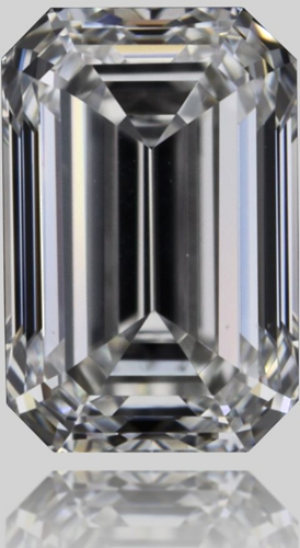 0.4 carat F-VVS1 Natūralus Emerald Deimantas (1)