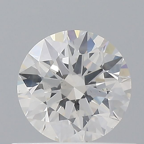 0.54 carat G-SI2 Excellent cut Natūralus Round Deimantas (1)