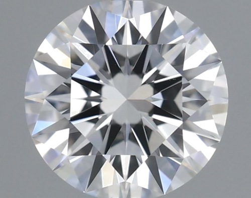 0.44 carat F-VVS2 Excellent cut Natūralus Round Deimantas (1)