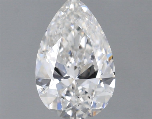 0.52 carat F-SI1 Natūralus Pear Deimantas (1)