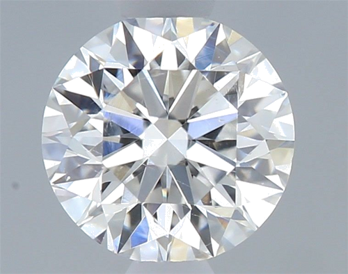 0.5 carat F-SI2 Excellent cut Natūralus Round Deimantas (1)