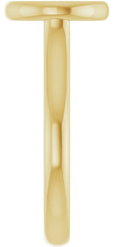 Sužadėtuvių Žiedas „Bezel-Set Solitaire“ 585 Geltonojo Aukso Round 8.2mm (4)