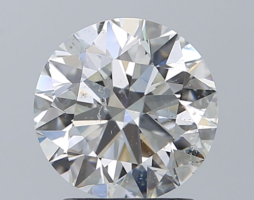 2.0 carat I-SI2 Excellent cut Natūralus Round Deimantas (1)