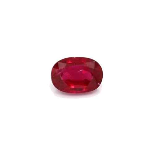 0.99 carat RED BRILLIANTSTEP cut Oval Rubinas (1)
