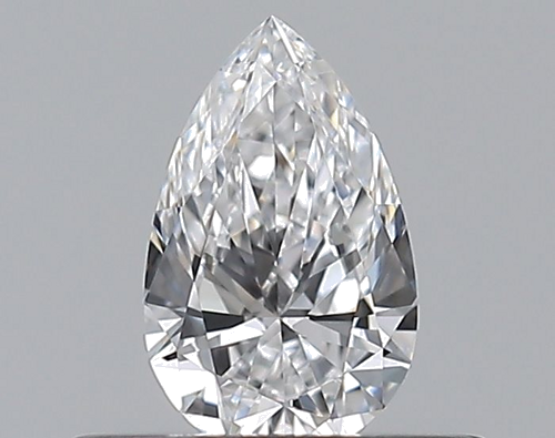 0.31 carat D-VVS1 Natūralus Pear Deimantas (1)