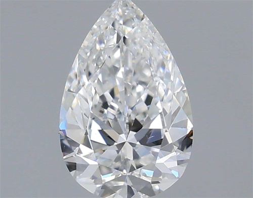0.5 carat E-SI1 Natūralus Pear Deimantas (1)