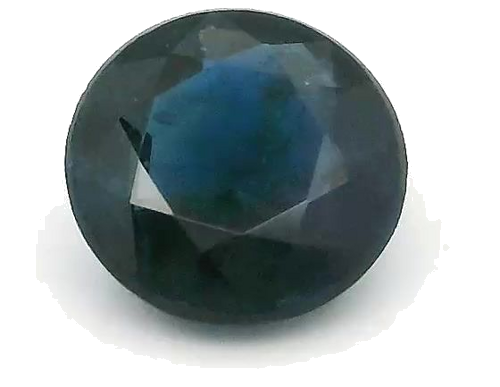 0.43 carat BLUE Round Safyras (1)