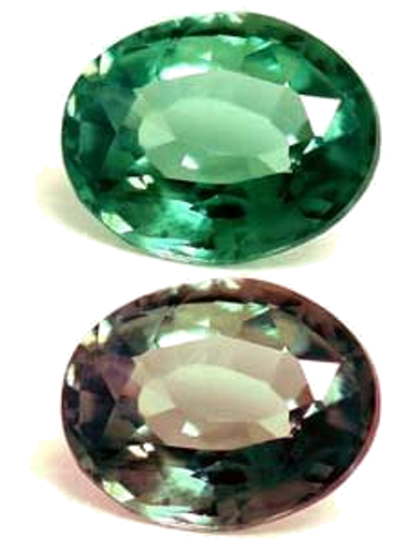 0.17 carat GREEN Oval Alexandrite (1)