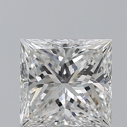 3.01 carat F-SI2 Natūralus Princess Deimantas (1)