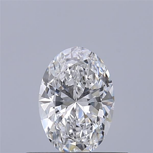 0.4 carat D-VVS2 Natūralus Oval Deimantas (1)
