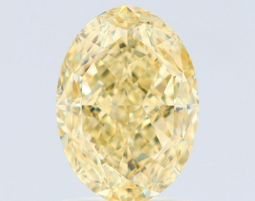2.06 carat Fancy Yellow-VVS1 Natūralus Oval Deimantas (1)