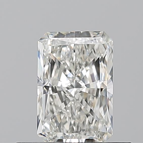 0.5 carat I-VVS1 Natūralus Radiant Deimantas (1)