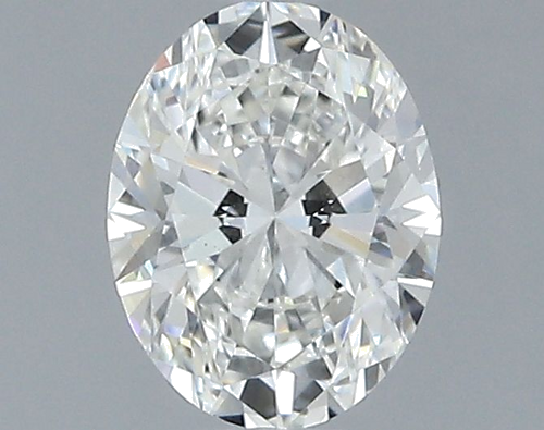 0.4 carat I-SI2 Natūralus Oval Deimantas (1)