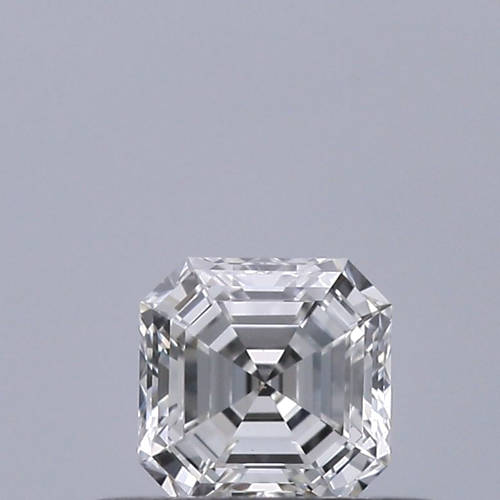 0.3 carat F-VS1 Natūralus Asscher Deimantas (1)