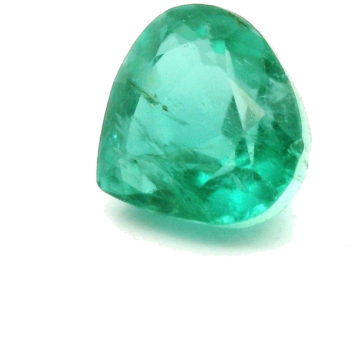 1.76 carat GREEN Pear Smaragdas (1)