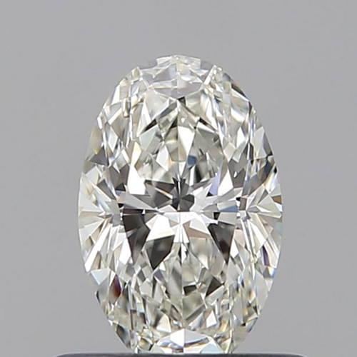0.5 carat I-SI1 Natūralus Oval Deimantas (1)